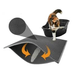 GENERICO - Alfombra Antideslizante para Arena de Gato 45x60 cm