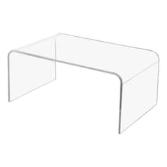GENERICO - Mesa Auxiliar Acrílica Moderna y Elegante para cualquier Espacio