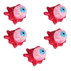 GENERICO - Ojos Decorativos de Latex para Maquillajes de Halloween