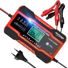GENERICO - Cargador De Batería Rápido 12v 24v Gel Agm Ciclo Profundo