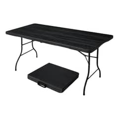 GENERICO - Mesa Plegable Rectangular Ideal para Camping y Exterior