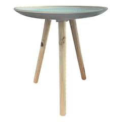 GENERICO - Mesa Lateral Dorada con Diseño Elegante y Práctico 50cm