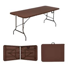 GENERICO - Mesa Plegable Ideal para Camping y Actividades al Aire Libre