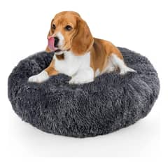 GENERICO - Cama Redonda Antiestrés Suave para Gatos y Perros Pequeños