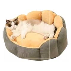 GENERICO - Cama Ortopédica Redonda y Lavable para Perros Grandes
