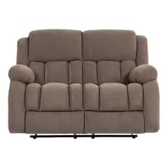 ELEMENT DESIGN - Berger 2 Cuerpos-Sofá Reclinable Tela Marrón