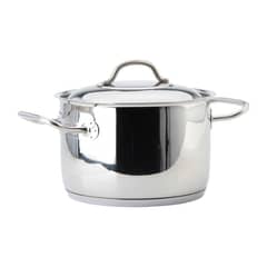LACOR - Olla con Tapa y Asas 45lt Acero Inoxidable