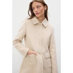 IO - Chaqueton Beige Mujer