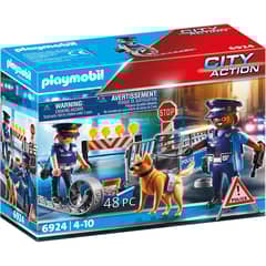 PLAYMOBIL - CONTROL DE POLICIA PM6924