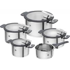 ZWILLING - Set de Ollas 5Pzs Simplify Acero Inoxidable