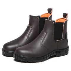 BLWOENS - Zapatos de trabajo de Seguridad para hombres - Café