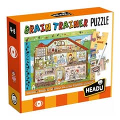 GENERICO - Headu Puzzle 108 Piezas Brain-Trainer