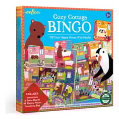 GENERICO - Eeboo Bingo Cozy Cottage Cabaña Acogedora