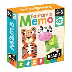 GENERICO - Headu Juego De Memoria Animales memorice