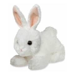 AURORA - Peluches Mini Flopsie Conejo Blanco