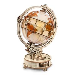 ROBOTIME - Globo Terraqueo Luminoso Stem Puzzle 3d Mecanizado