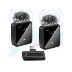 MALIK - Mic Lavalier para iPhone iPad y Android Compacto-Portátil