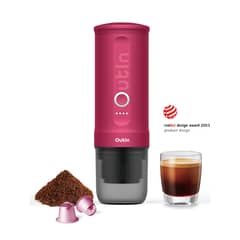 OUTIN - Máquina de espresso portátil Nano Rojo Carmesí