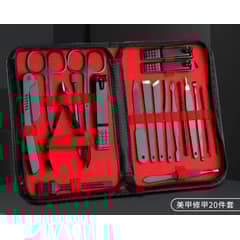 GENERICO - Set manicura cortauñas de aseo profesional 20unds