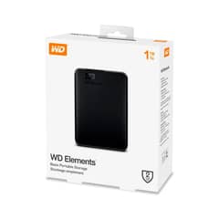 WD - Disco Duro Externo 1TB USB 3.0 WDBUZG0010BBK-WESN