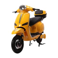 LEKO - Moto Eléctrica Modelo GLDM-1 Color AMARILLO