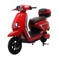 LEKO - Moto Eléctrica Modelo GLDM-2 Color ROJO