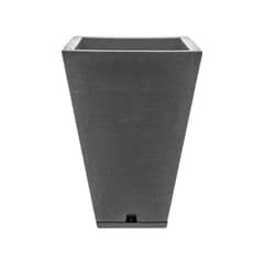 FLORIDIS - MACETERO CEMENTO ZURIQUE 55CM ALTO CON PLATO