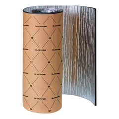 GENERICO - Aislante Termico Y Acustico Adhesivo Auto 100cmx100cmx1 20mm