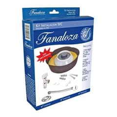FANALOZA - Kit De Instalacion Wc Cadaptador - Plateado