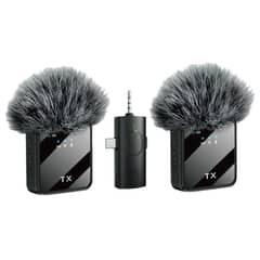MUNDO MAGIA - Pack 2 Microfonos Inalambrico Dual Para iPhone Y Android