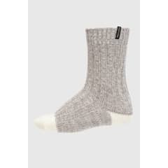 WILD LAMA - Calcetín Lana Merino Tepe Beige
