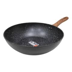 KEEP - Wok Antiadherente 28cm Linea Granito Color Negro