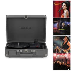 CROSLEY - Tornamesa cruiser deluxe bt slate + 4lp exclusivos