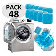 OFERTABKN - Pack 48 Pastillas Limpieza De Maquina Lavadora