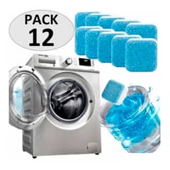 OFERTABKN - Pack 12 Pastillas Limpieza De Máquina Lavadora