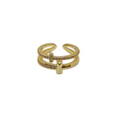 GENERICO - Anillo Mujer Ajustable Fantasia AB