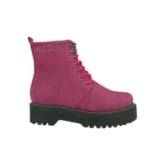 HERIEL - Botín Fucsia Plataforma Mujer