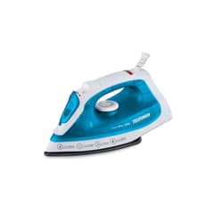TELEFUNKEN - Plancha A Vapor 1200W 210ml Celeste Steampro 1200