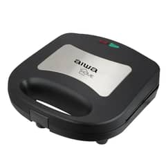 AIWA - Sandwichera Electrica 700W 2 Panes Negro AW-SD5000
