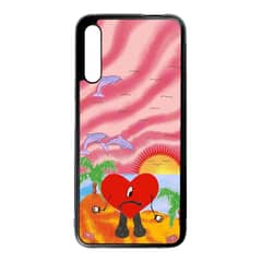 GENERICO - Carcasa Antigolpes con Diseño Metal Brillante para Samsung A70
