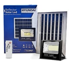 HYUNDAI LIGHTING - Foco Reflector Solar Interior Y Exterior 200wp8-200 - Blanco
