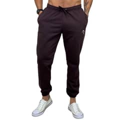 KONKO ACTIVE - Pantalon Buzo Jogger Relax Café Hombre Algodón Deportivo Konko