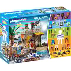 PLAYMOBIL - MIS FIGURAS LA ISLA DE LOS PIRATAS PM70979