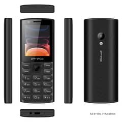 GENERICO - Celular Adulto Mayor Ipro K6 4G Tercera Edad Nuevo Oferta Negro