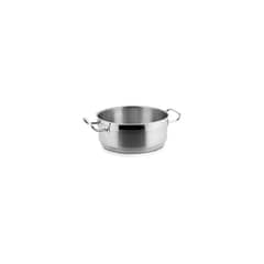 LACOR - Cacerola Sin Tapa 675lt Acero Inoxidable Eco Chef