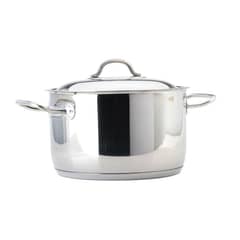 LACOR - Olla con Tapa y Asas 65lt Acero Inoxidable 24x15cm