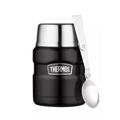 THERMOS - Termo Comida King Acero Inox 470 Ml - Negro