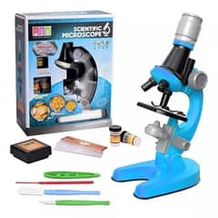 GENERICO - Kit de ciencia para niños microscopio juguete educativo