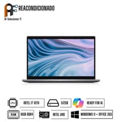 DELL - Notebook 7310 Tactil 2 en 1 Performance Windows 11 - Office365 Reacondicionado