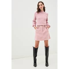 IO - Falda Corta Rosado Mujer